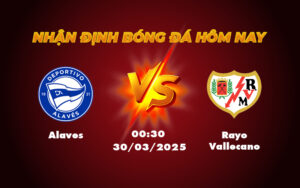 alaves rayo vallecano 30 03 la liga