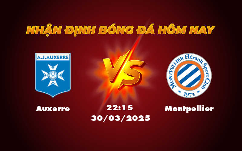 auxerre montpellier 30 03 ligue 1