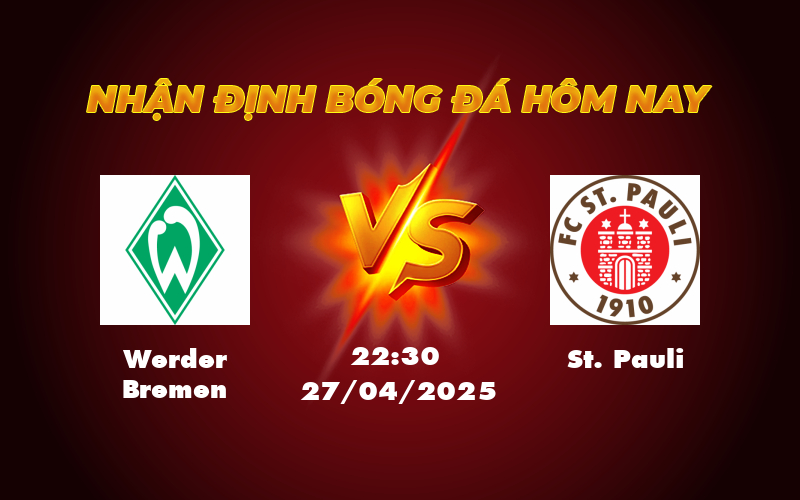 werder bremen st pauli 27 04 bundesliga