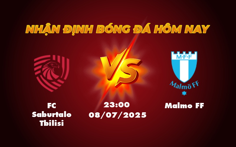 Nhận định bóng đá FC Saburtalo Tbilisi vs Malmo FF Cân tài cân sức tại đấu trường C1 1 fc saburtalo tbilisi malmo ff 08 07 c1